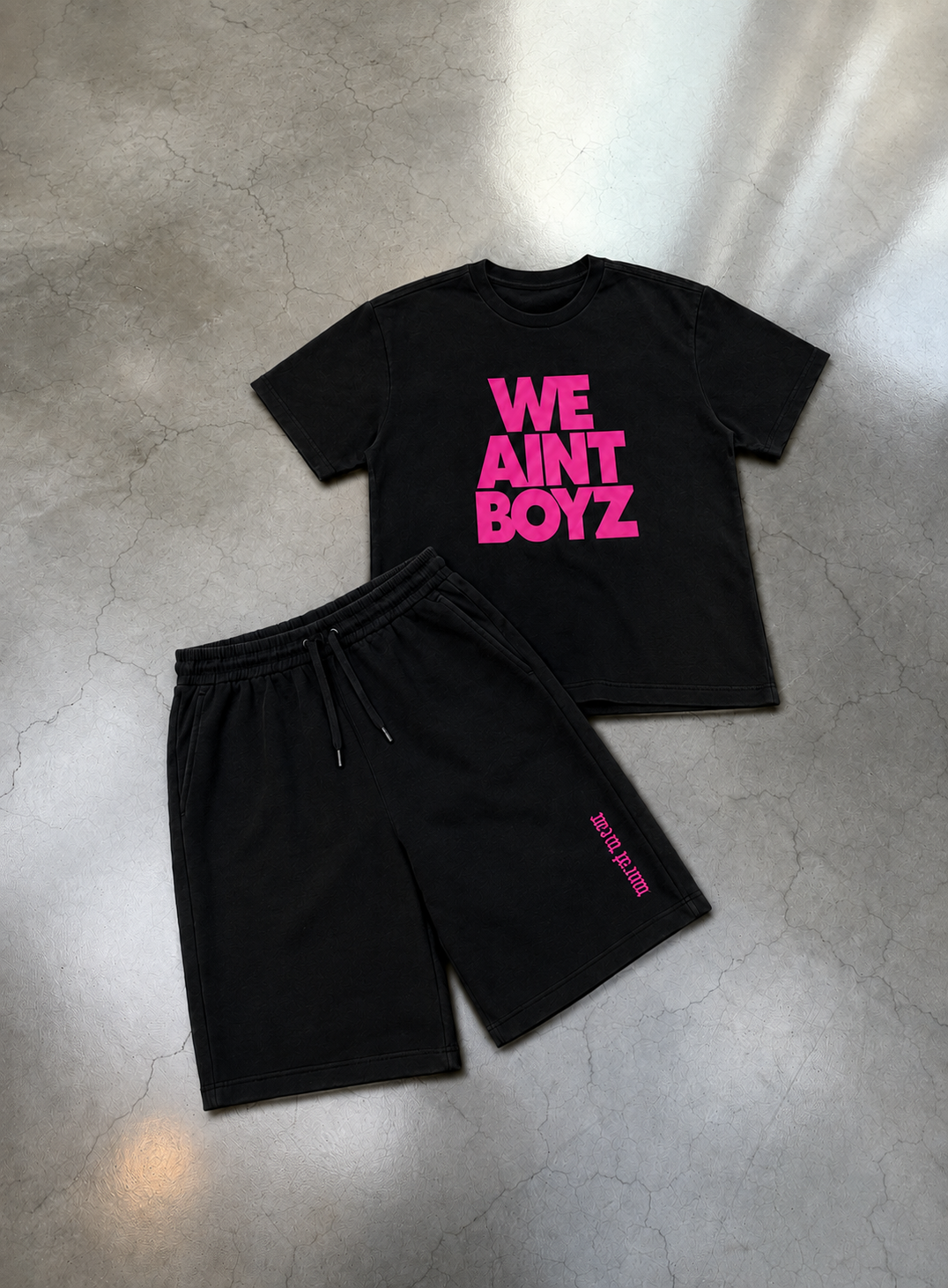 SET TEE & RELAXED SHORT