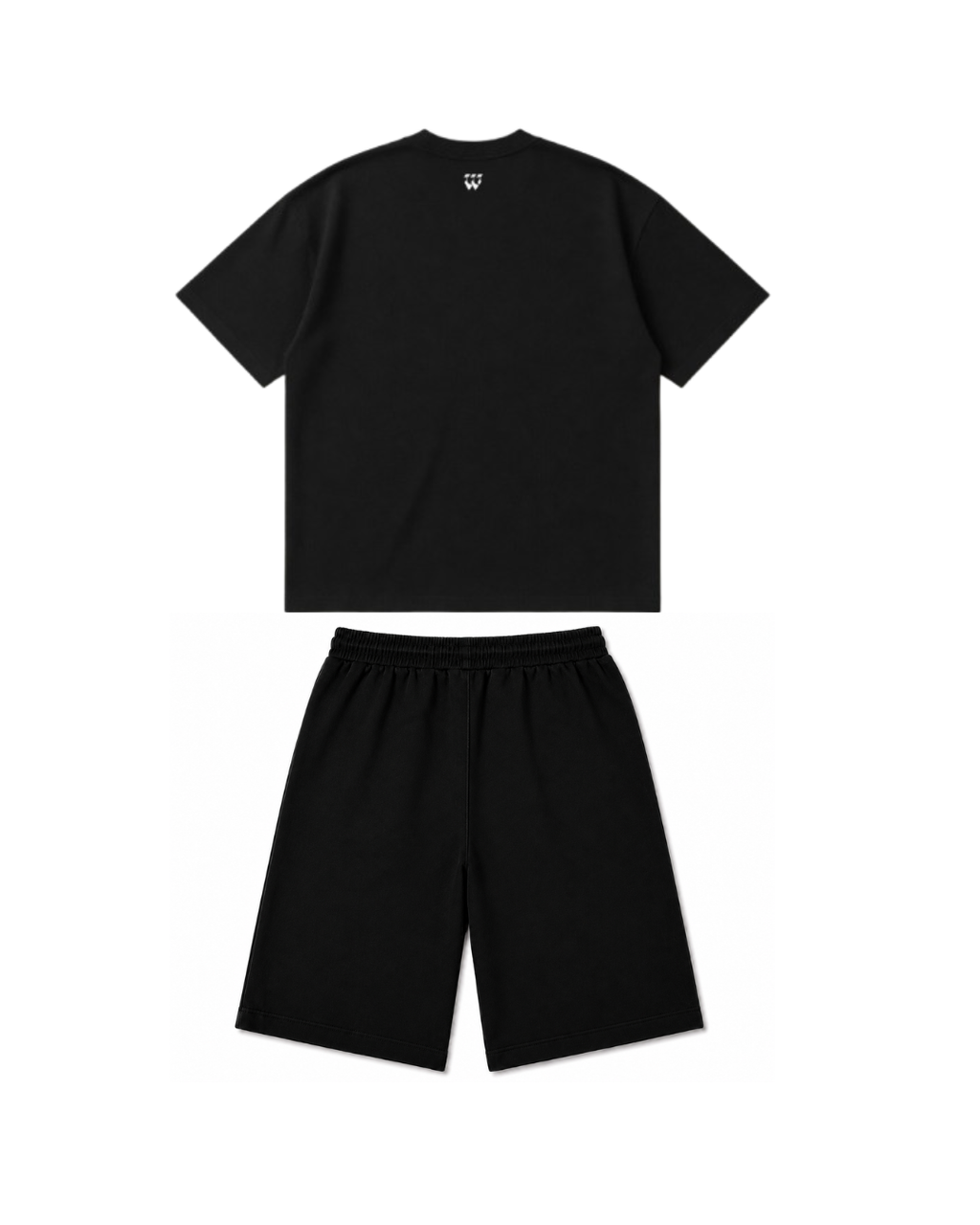 CHROMED GRILLS TEE & RELAXED SHORTS